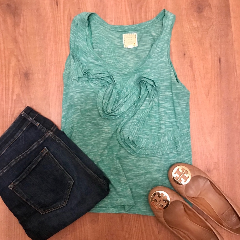 Anthropologie top with gorgeous detailing